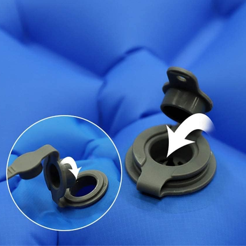 Inflatable single sleeping pad