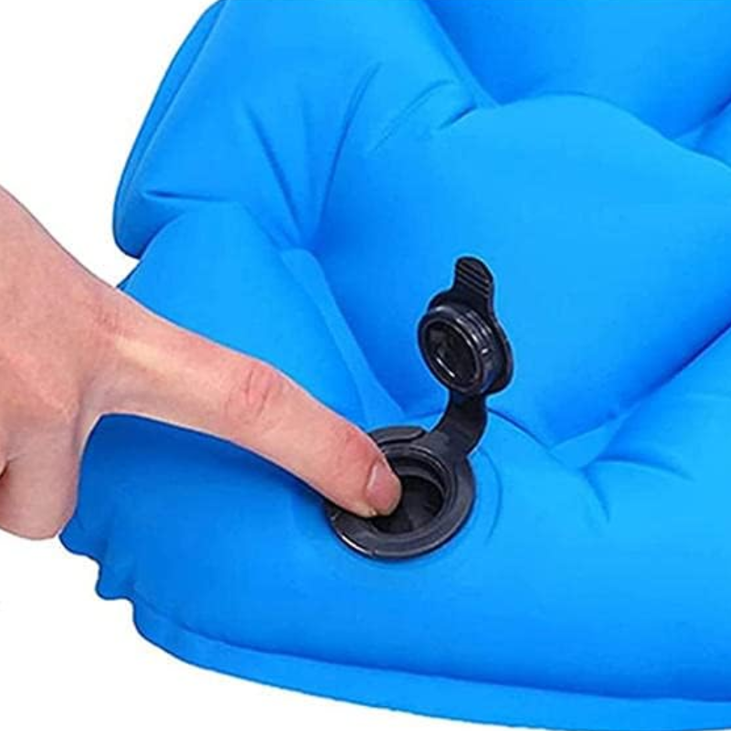 Inflatable single sleeping pad