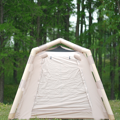 Inflatable tents for camping
