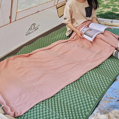 Insulated sleeping bag liner