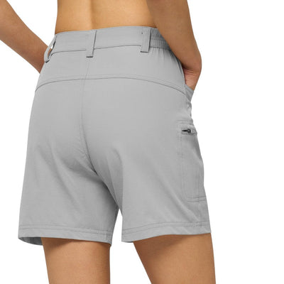 Ladies cropped cargo shorts