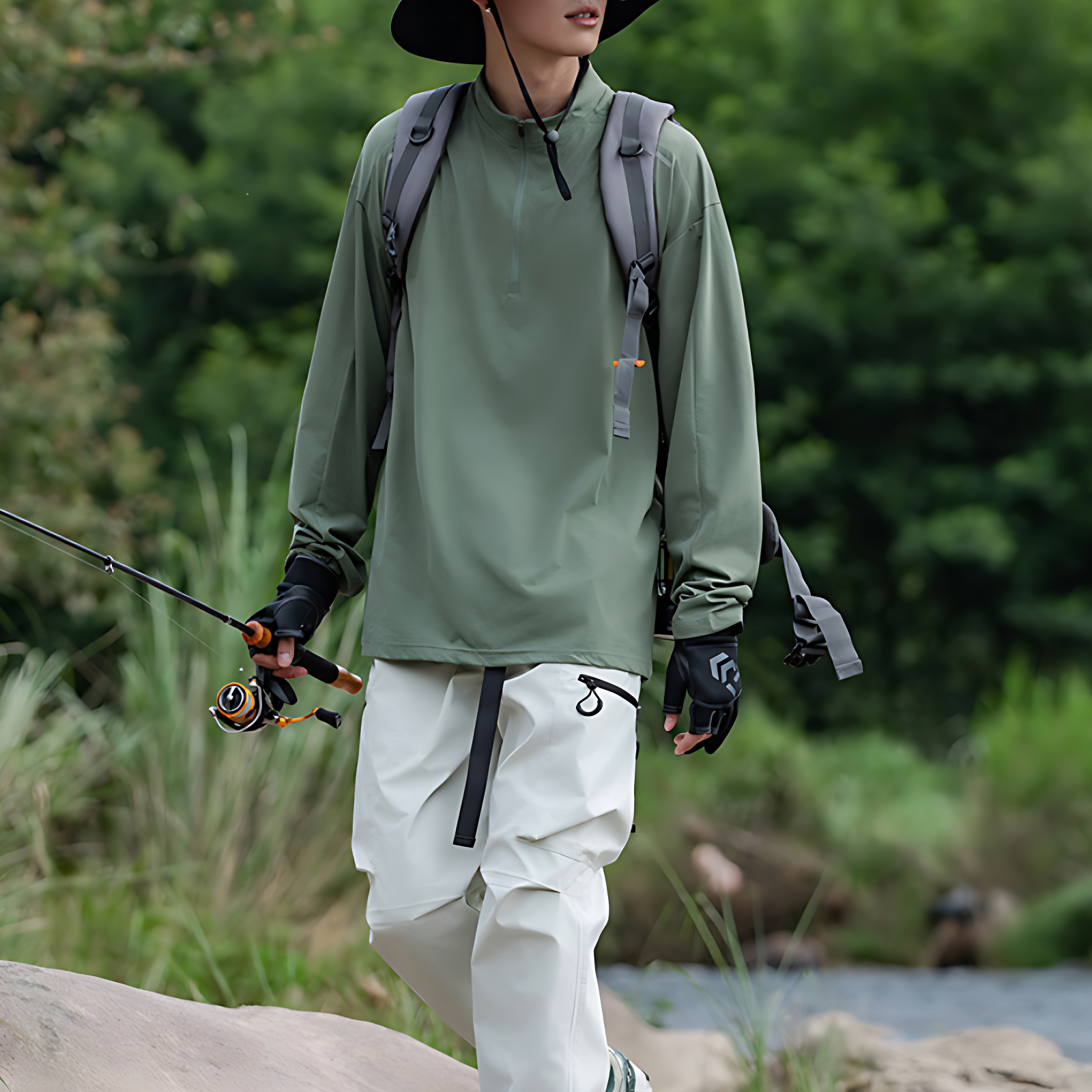 Long sleeve hiking shirt