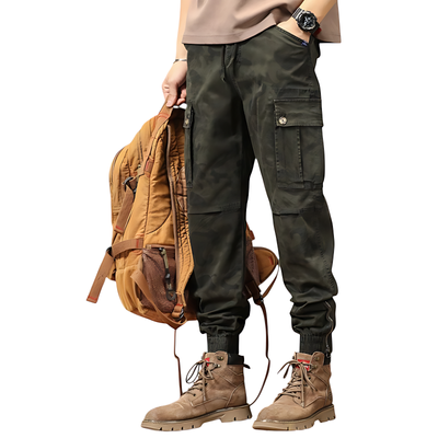 Mens army camo cargo pants