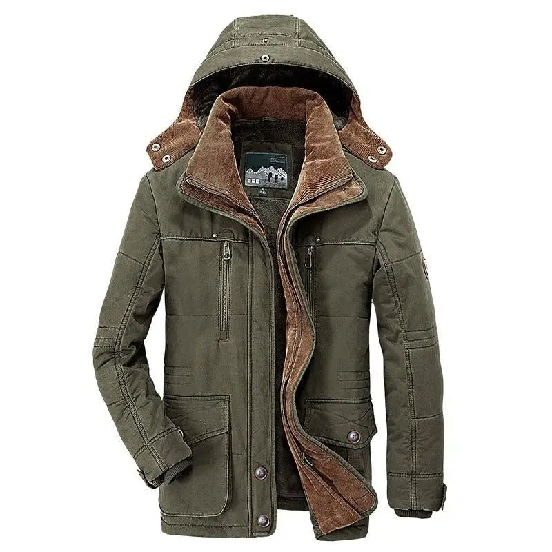 Mens Army Parka Jacket