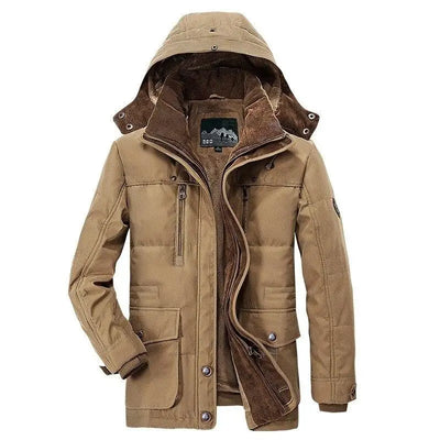 Mens Army Parka Jacket