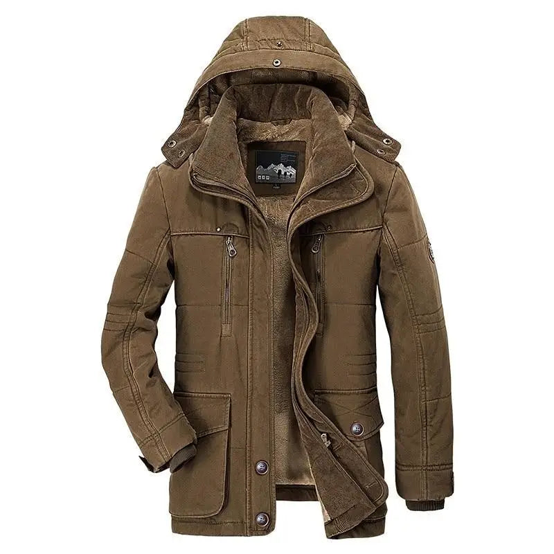 Mens Army Parka Jacket