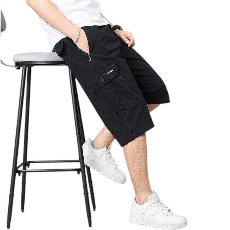 Men’s below the knee cargo shorts