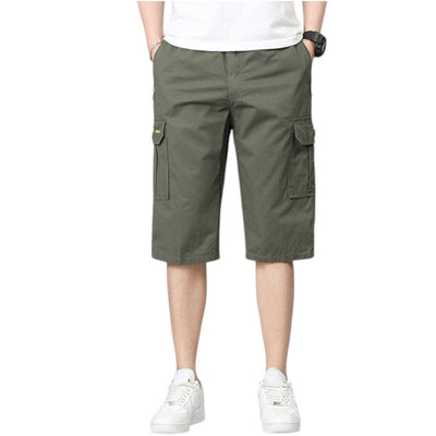 Men’s below the knee cargo shorts