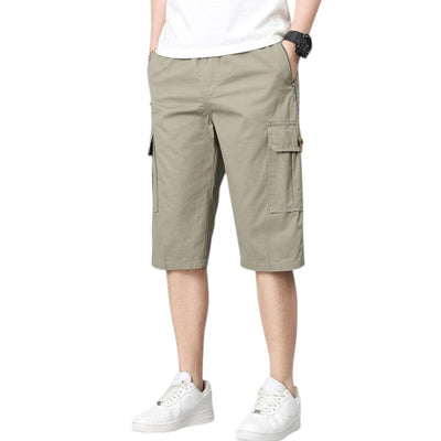 Men’s below the knee cargo shorts