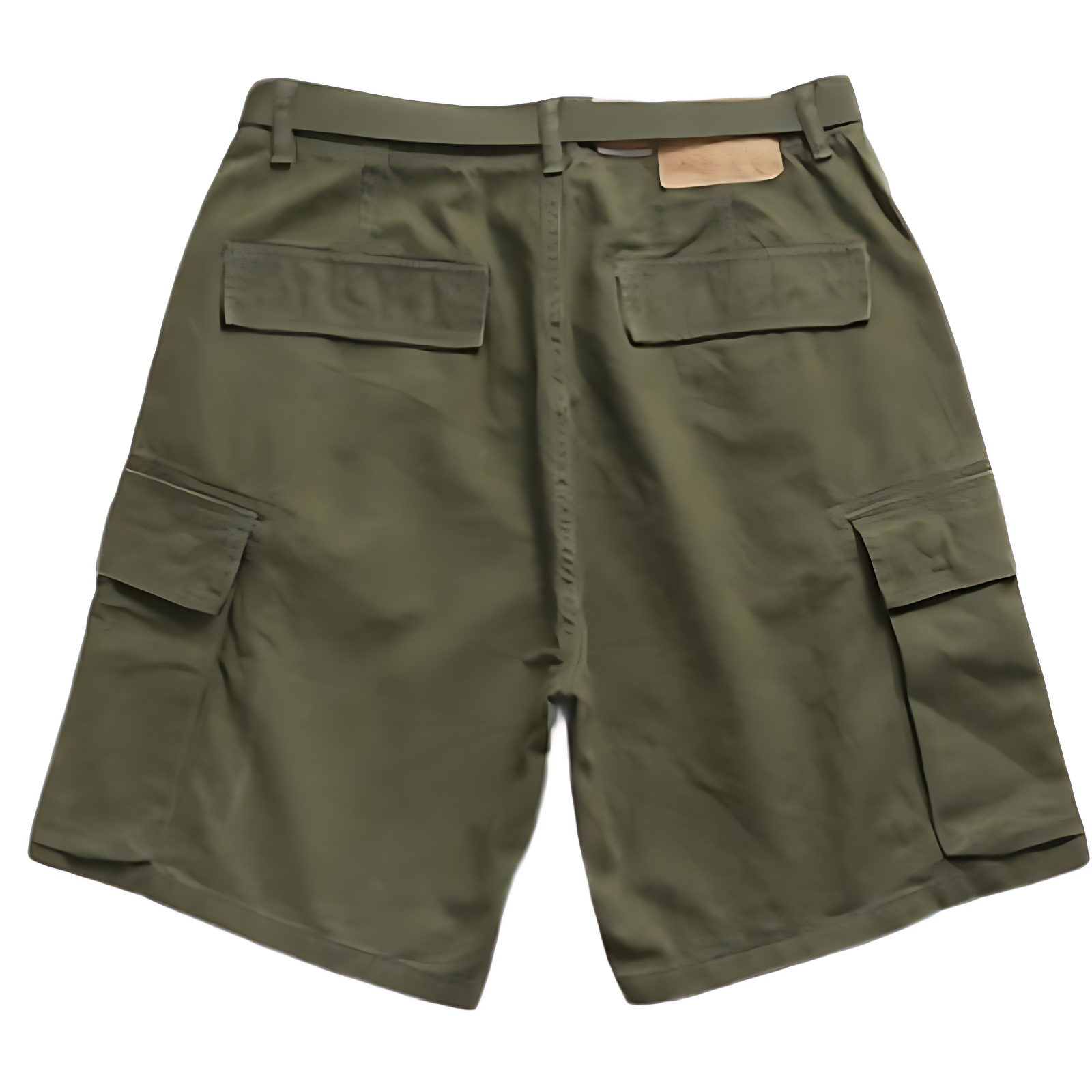 Men’s belted cargo shorts