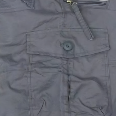 Mens Black Cargo Below The Knee Shorts