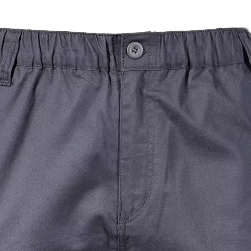 Mens Black Cargo Below The Knee Shorts