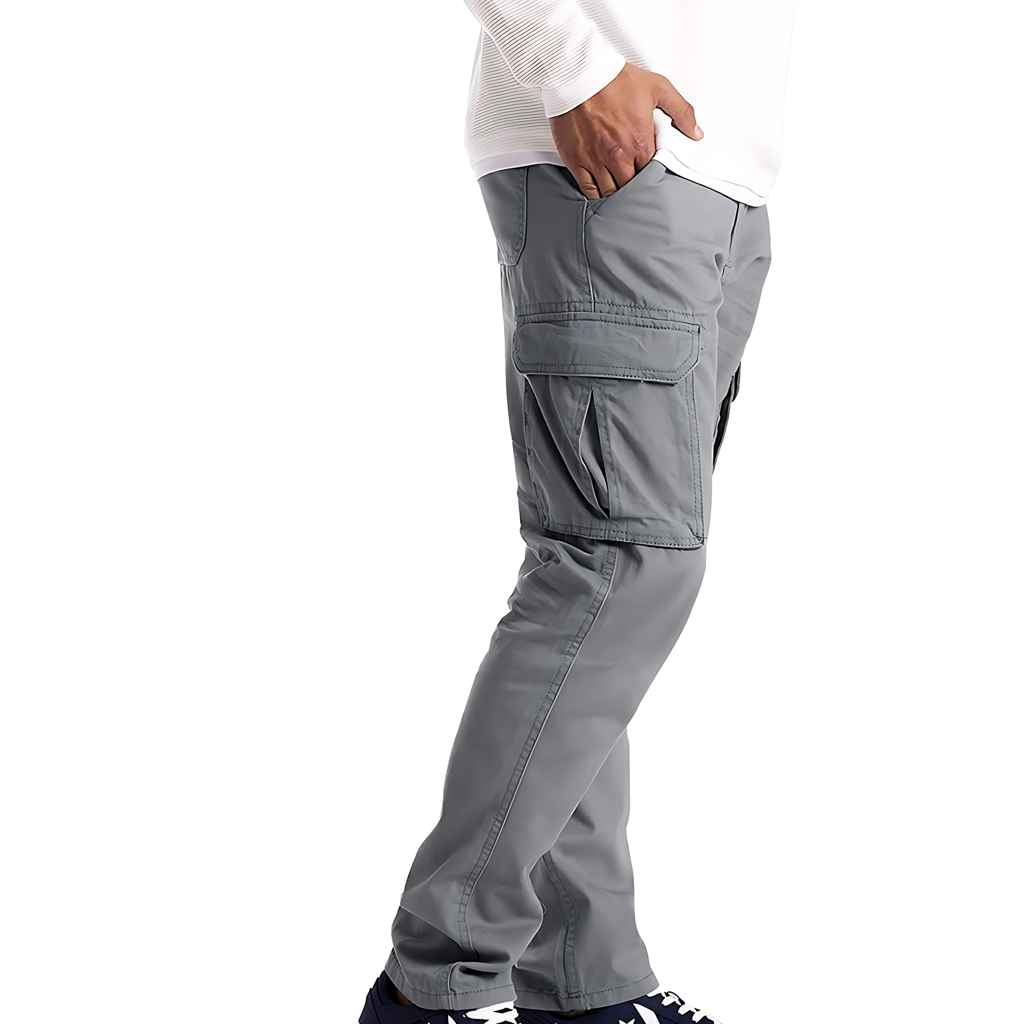Mens cargo combat trousers