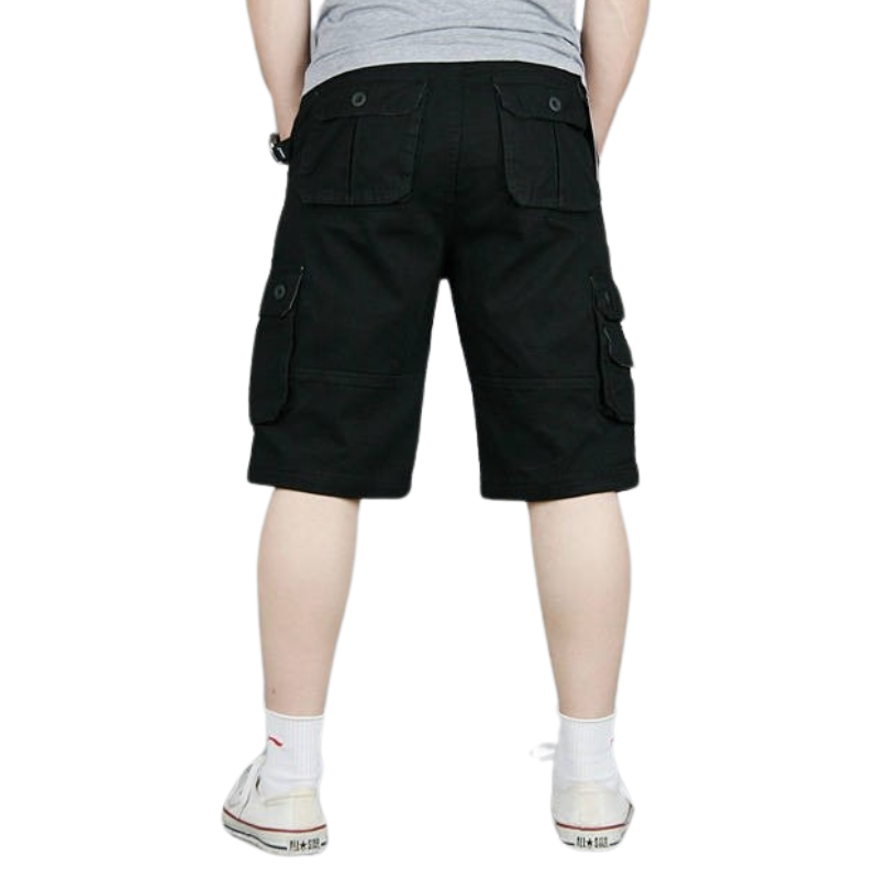 Mens cotton cargo shorts