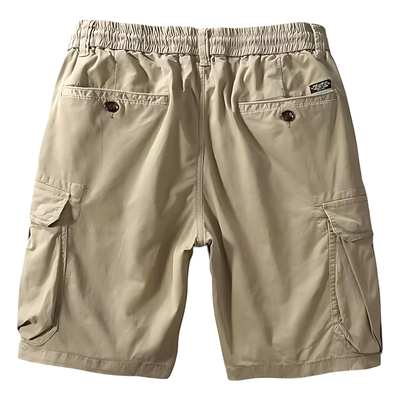 Mens khaki cargo shorts