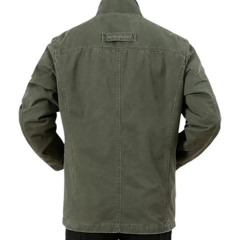 Mens khaki military jacket