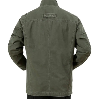Mens khaki military jacket