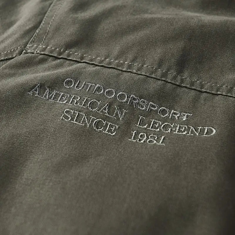 Mens khaki military jacket