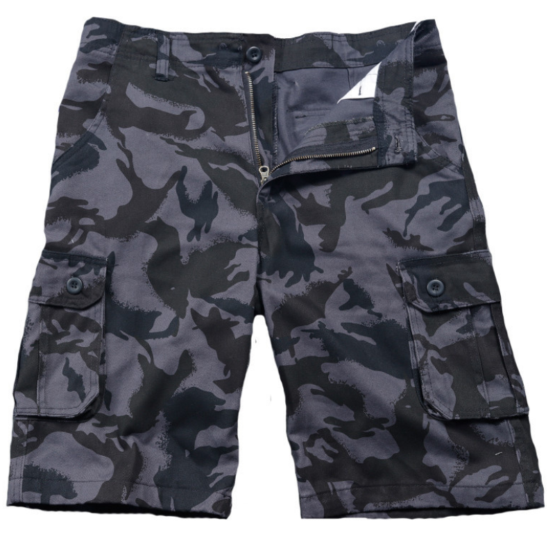 Mens long camo shorts