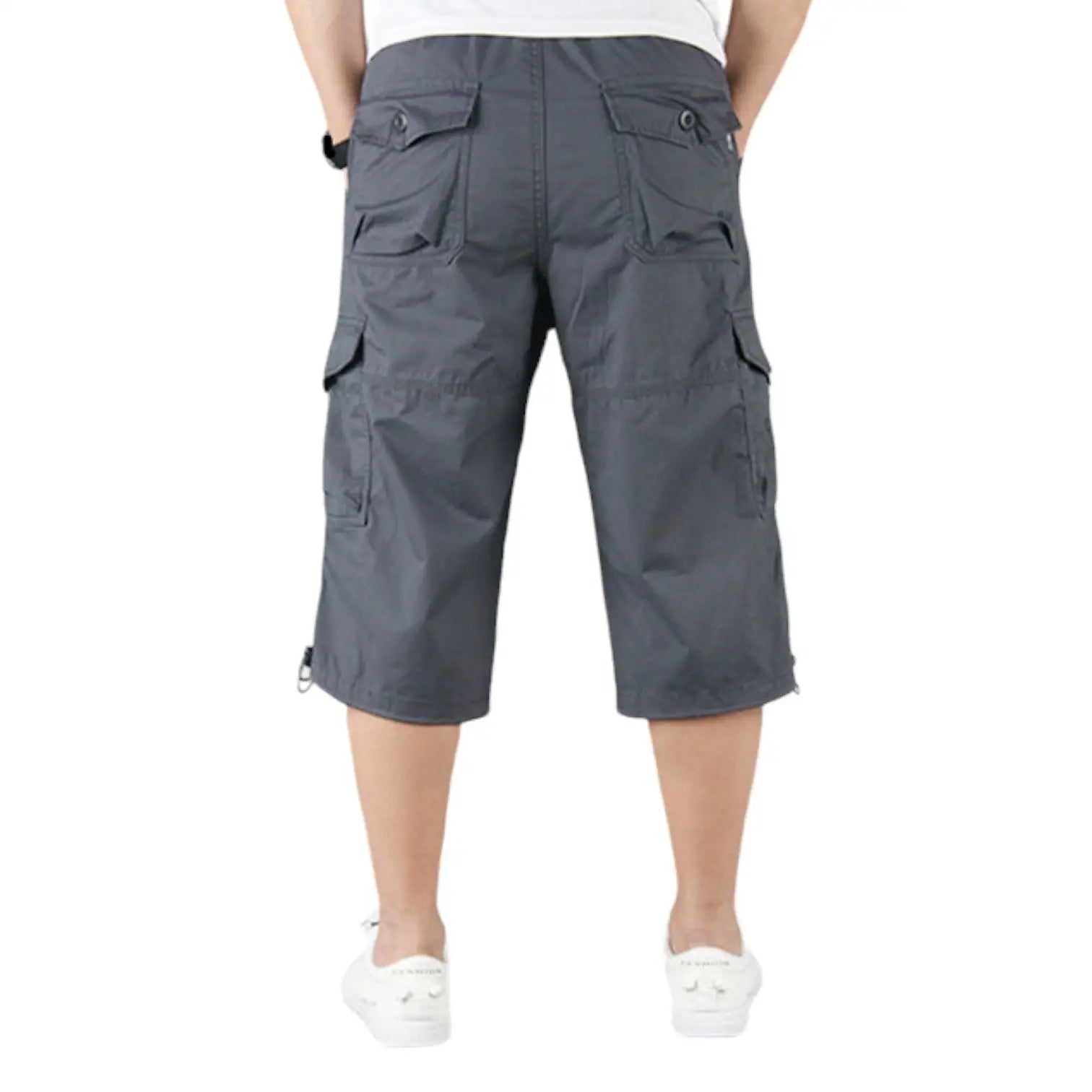 Mens Long Cargo Shorts