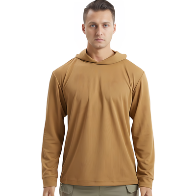 Men’s military hooded long sleeves