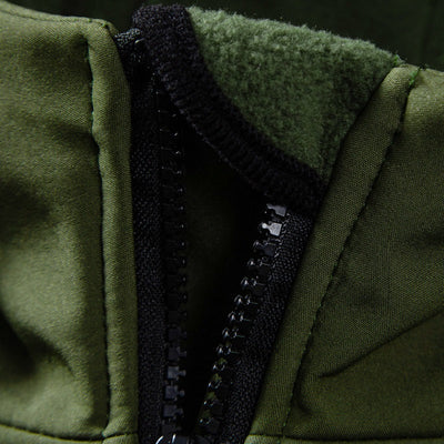 Mens military tactical waterproof softshell jacket