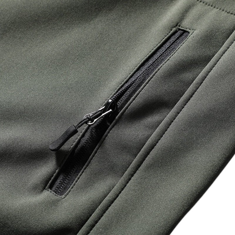 Mens military tactical waterproof softshell jacket