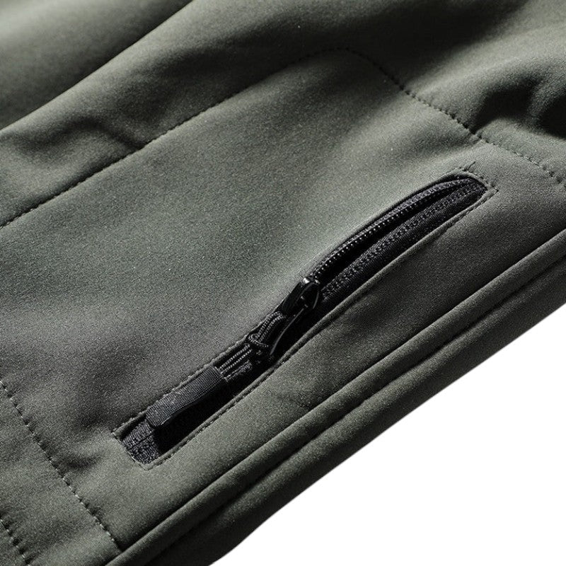 Mens military tactical waterproof softshell jacket