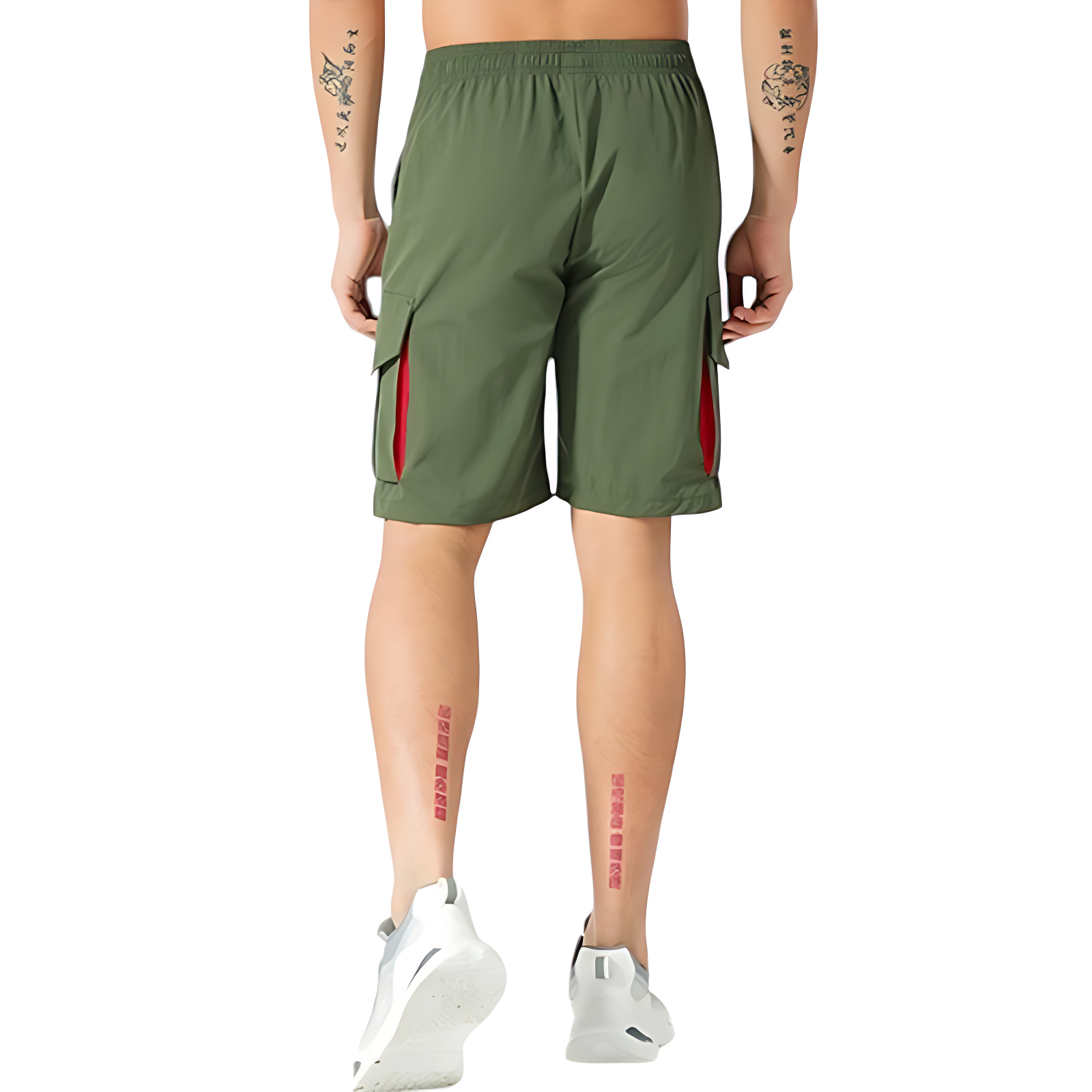 Mens summer cargo shorts