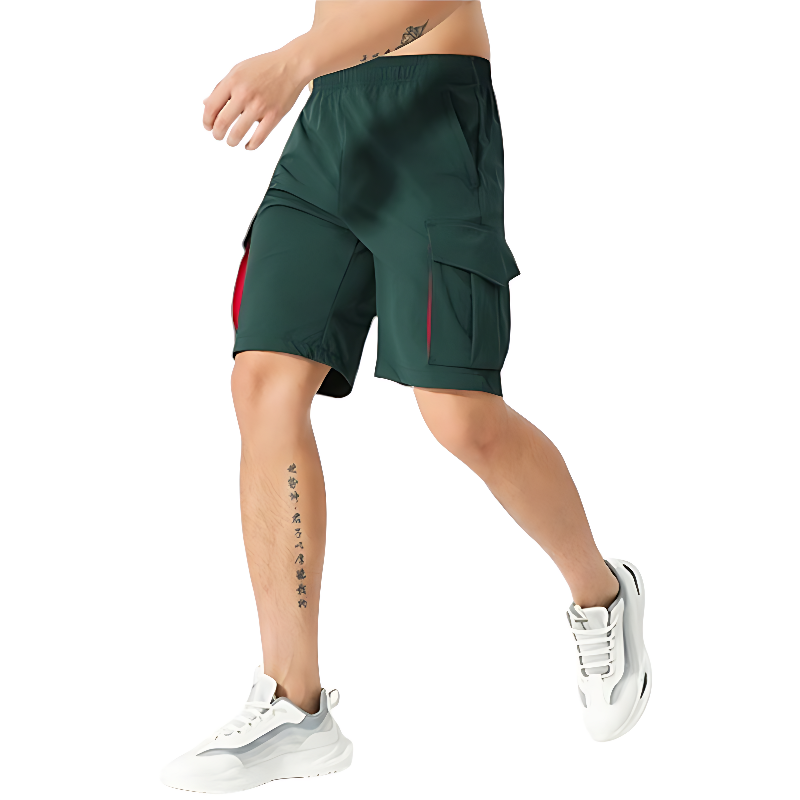Mens summer cargo shorts