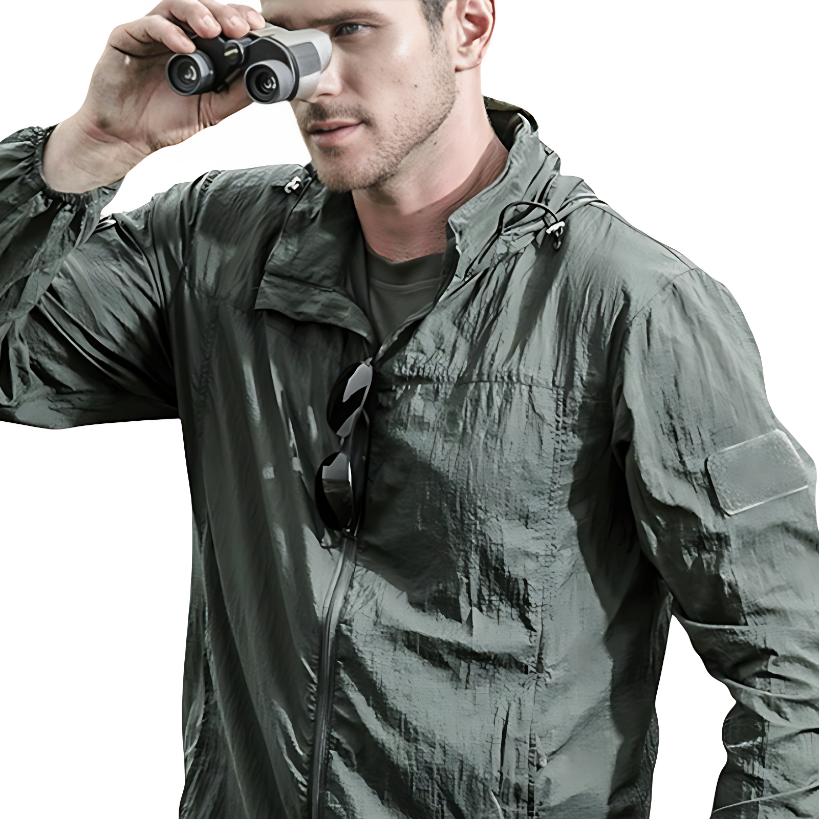Mens Tactical Lightweight Waterproof Jacket