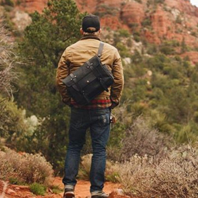 Mens Travel Shoulder Bag