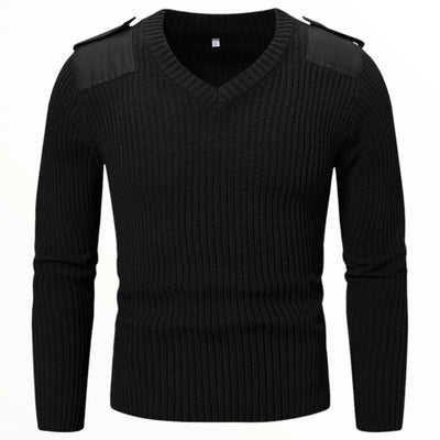 Men’s v neck fleece jumper