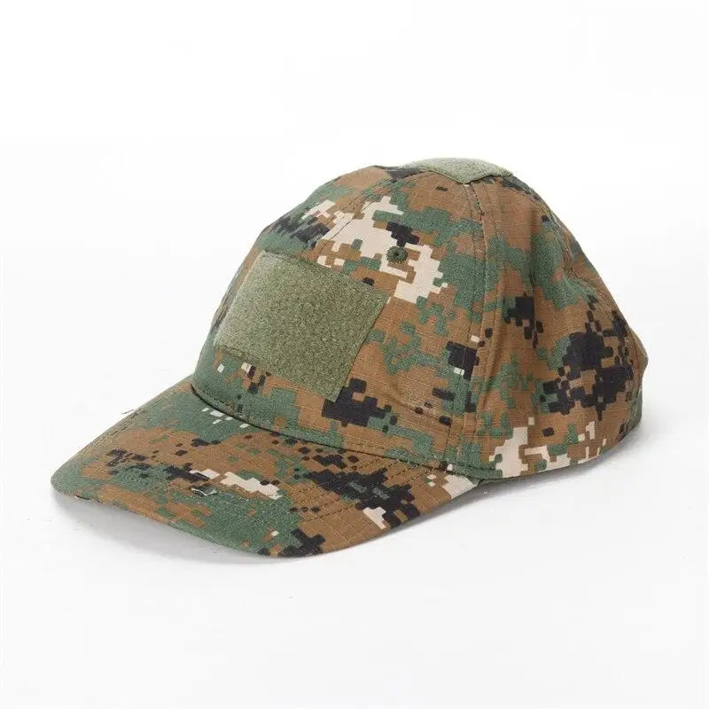 Military ball caps with velcro