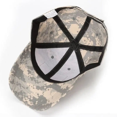 Military ball caps with velcro