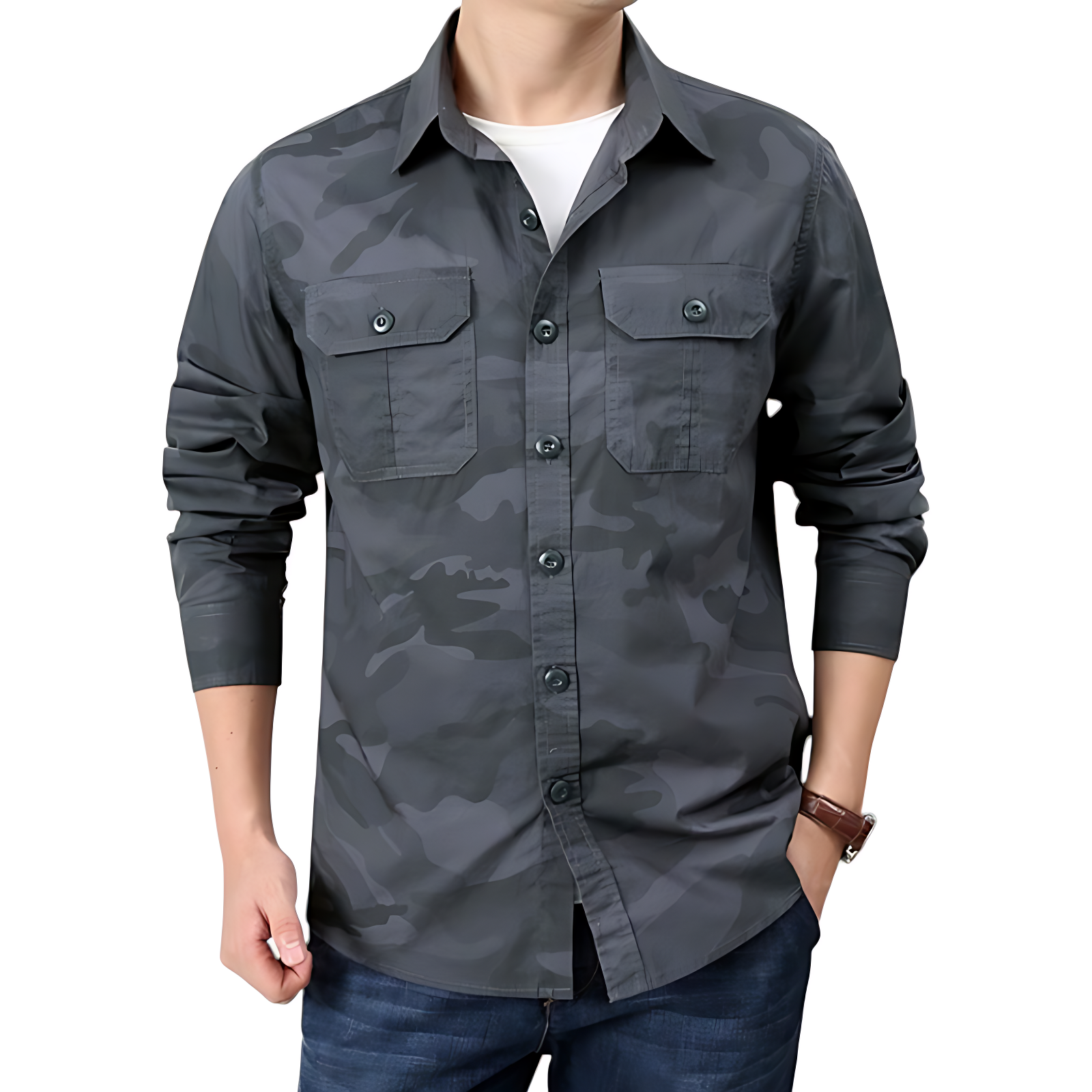 Military camo T-shirts