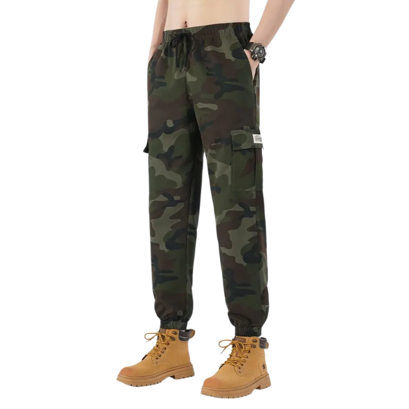 Military camouflage trousers mens