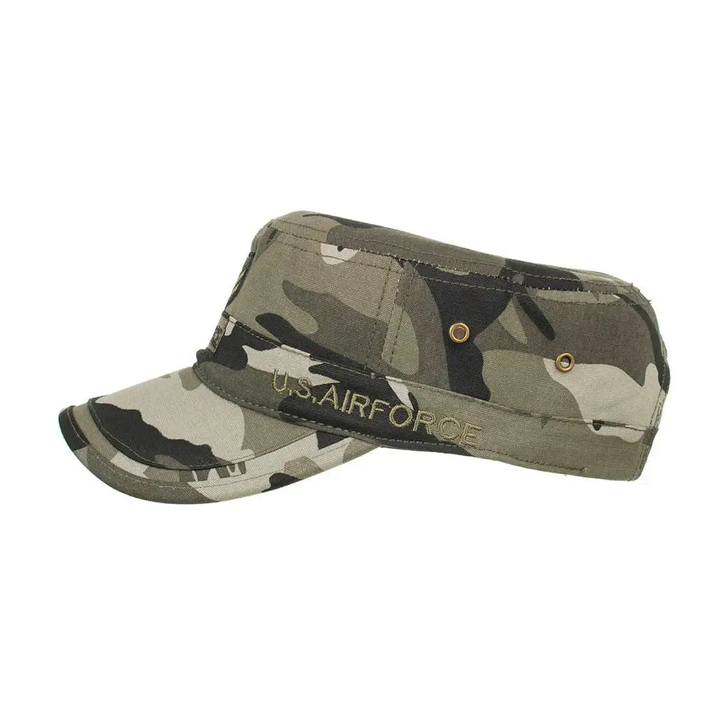 Military caps with rank