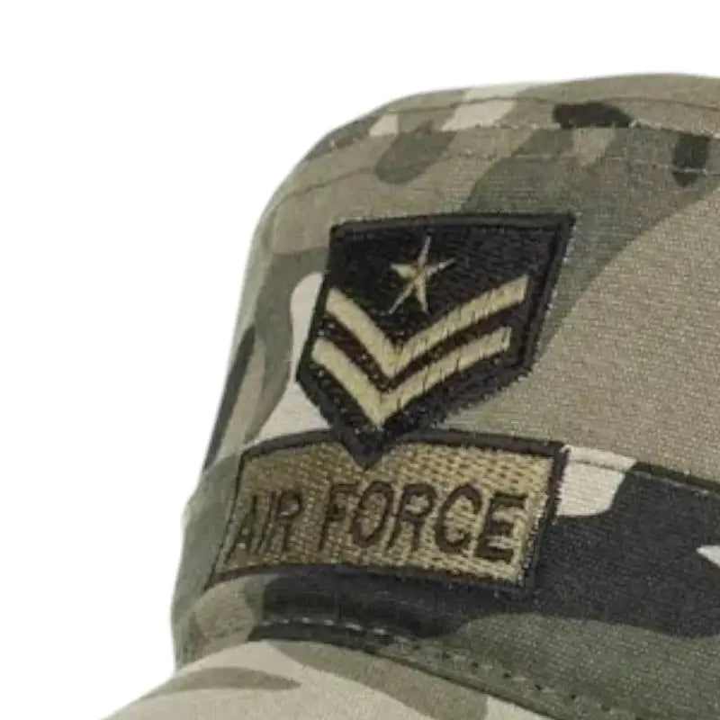 Military caps with rank