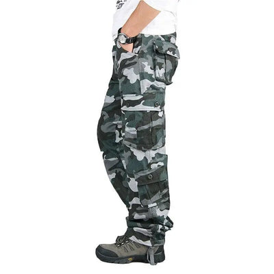 Military Cargo Camo Combat Pants