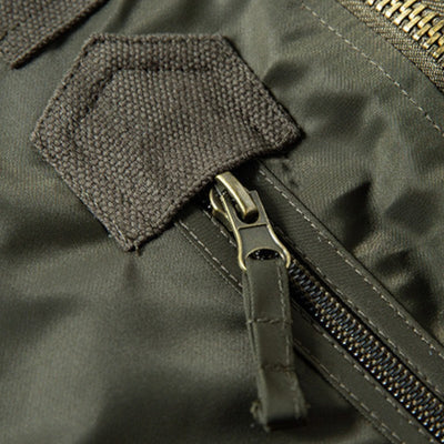 Military flight bomber jacket