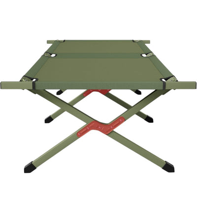Military folding camping bed