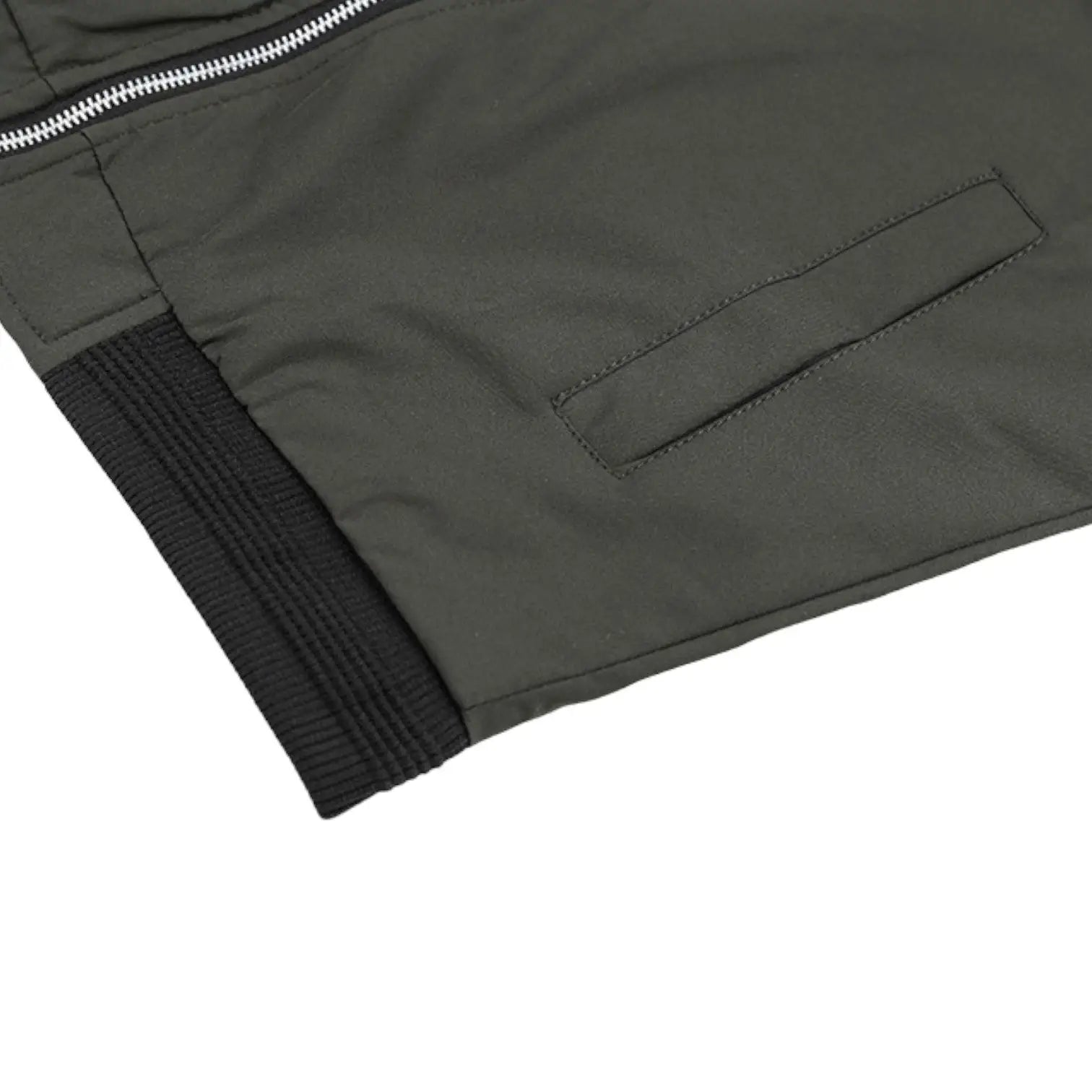 Military Green Bomber Jacket