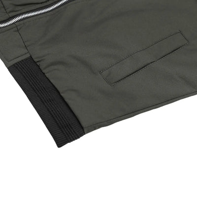 Military Green Bomber Jacket