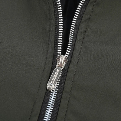 Military Green Bomber Jacket