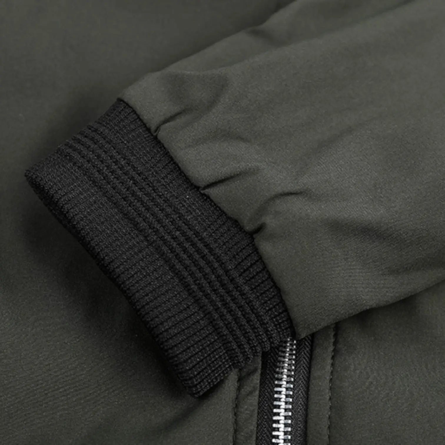 Military Green Bomber Jacket