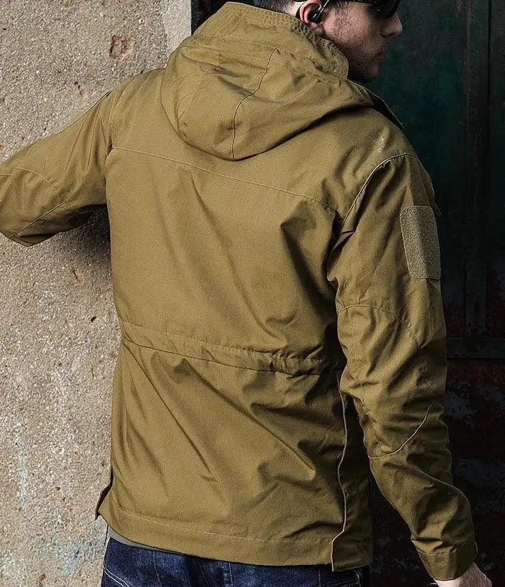 Military Jacket with Hood
