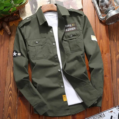 Military Jacket Shirt