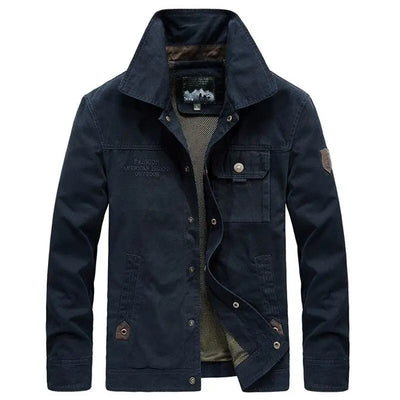 Military Trucker Jacket