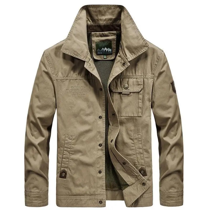 Military Trucker Jacket